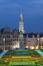 View from Mont des Arts