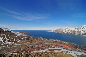 The arctic town of Longyearbyen
