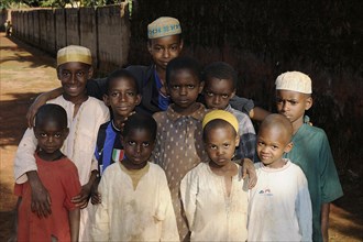 Children from the village of Idool