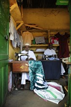 Tailors at the market of Ngaoundere