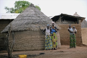 Women in a village