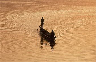 Boat on the Niger River