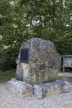 Marking of the geographic centre of Bavaria