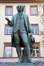 Statue of the poet Ch. M. Wieland