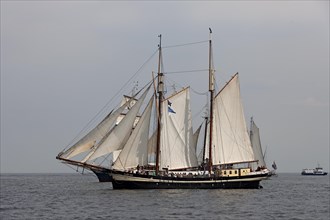Sailing vessel Zuiderzee at the Hanse Sail 2013