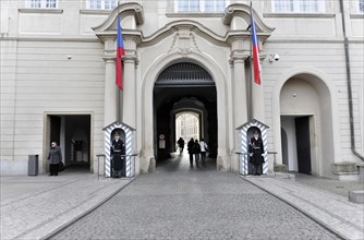 Guards at the Court of Honour of Prague Castle
