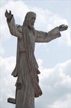 Christ statue on the Hill of Crosses