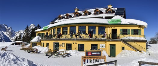 DAV ski and mountain hut at Kreuzeck