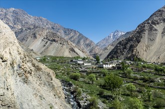 Giu village in the green Giu valley