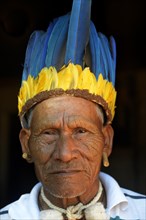 Cacique of the Xavante people