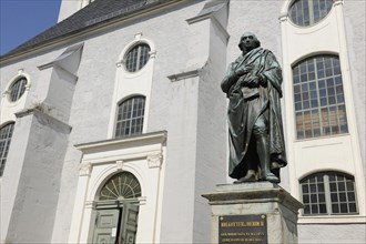 Johann Gottfried von Herder Memorial in front of Herder Church