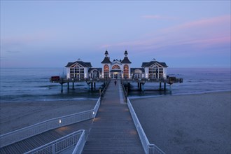Sellin Pier at the blue hour