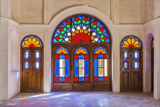 Colorful stained-Glass windows
