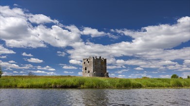 Ruins of Threave Castle on the River Dee