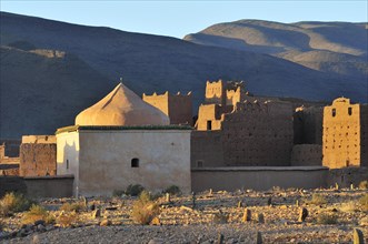 Cemetery and Marabout at the Tamnougalt Kasbah