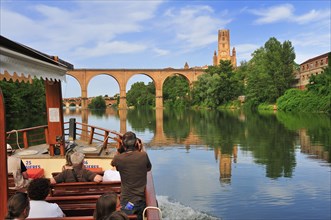 River cruise on the Tarn River