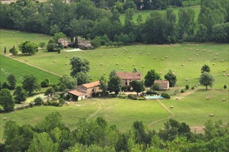 Landscape on the outskirts of Cordes-sur-Ciel