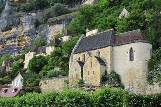 The village church of La Roque-Gageac