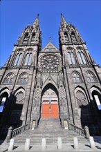 The black Clermont-Ferrand Cathedral or Cathedral of Notre-Dame-de-l'Assomption