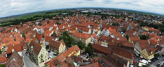 Panorama of the town seen from 'Daniel'