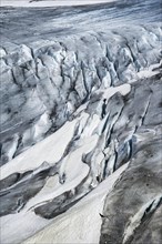 Melting Rhone Glacier