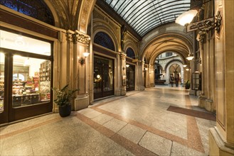 Freyung Passage or Ferstel Passage shopping arcade