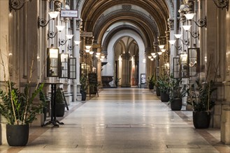 Freyung Passage or Ferstel Passage shopping arcade