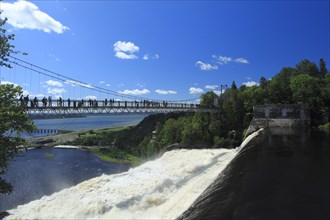 Bridge at Montmorency Falls