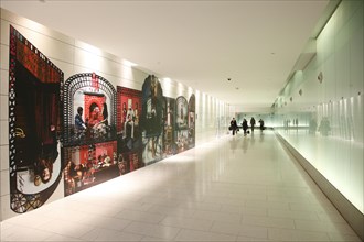 Artwork in the Underground City walkway system