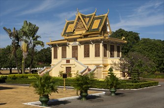 The Royal Hor Samran Phirun pavilion in the grounds of the Royal Palace