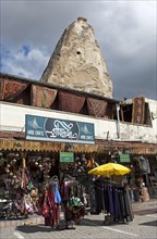 Souvenir shops on the market square