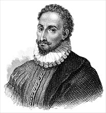 Portrait of Miguel de Cervantes Saavedra