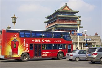Pagoda on Tiananmen Square