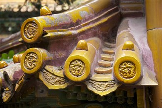 Roof tiles in the Forbidden City