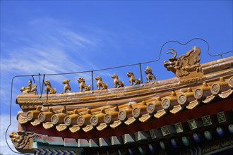 Eaves of a pagoda at the Summer Palace