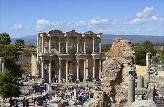 Library of Celsus and the Baths of Scholastica