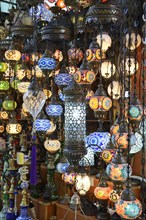 Many oriental lamps