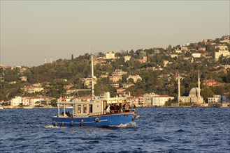 Boat on the Bosphorus