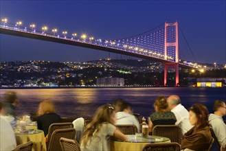 Restaurant beside the Bosphorus