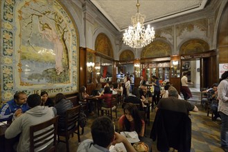 Art Nouveau cafe Yemek Kuluebue on Istiklal Caddesi or Istiklal Avenue