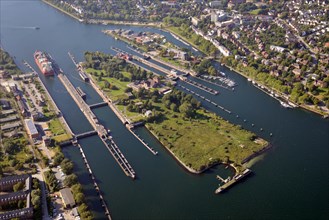 Kiel-Holtenau canal locks