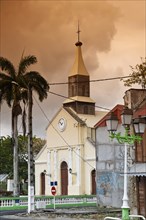 Colonial church in Port-Louis