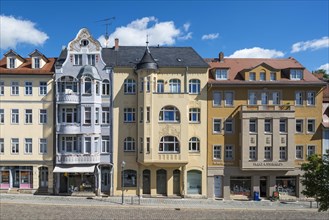Two houses built in the Art Nouveau style