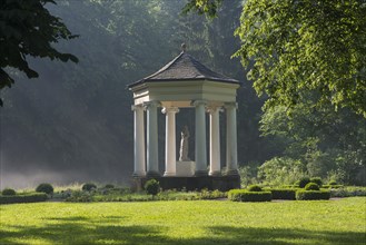 Temple of the Muses in the landscaped park of Tiefurt Mansion