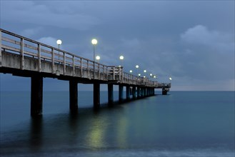 Pier at dawn