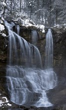 Waterfall in the Chiemgau Alps