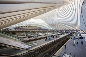 Railway station of Liege