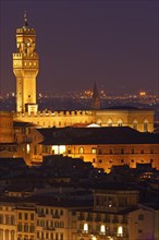 Palazzo Vecchio at night