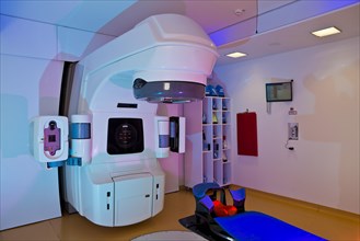 Linear particle accelerator in a radiotherapy practice