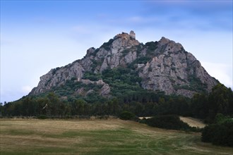 The ruins of the fortress Castello di Acquafredda